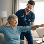 Illustration of contract therapy services for home health agencies