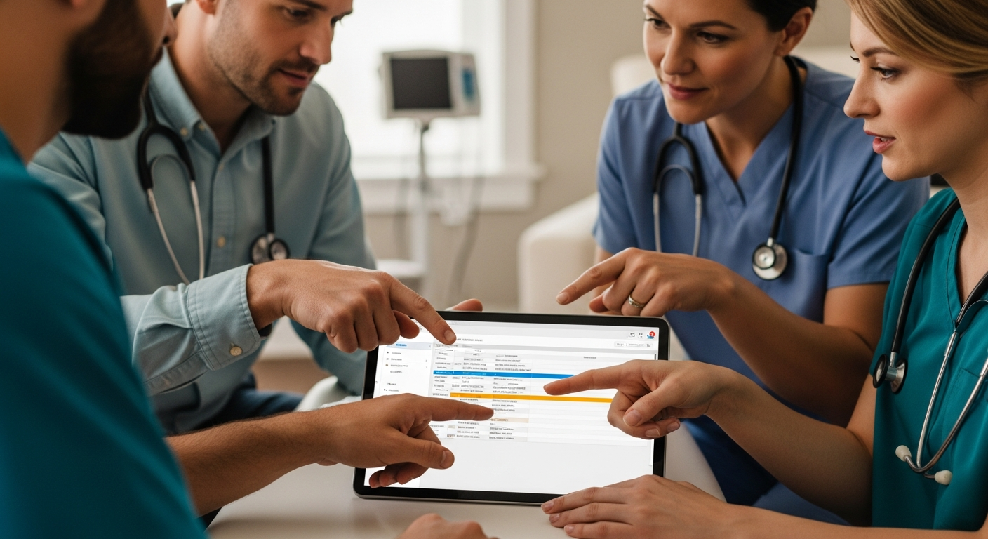 Illustration of contract therapy services for home health agencies